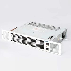 Radiatore a battiscopa per cucina, colore bianco, larghezza 405 mm, alimentazione elettrica