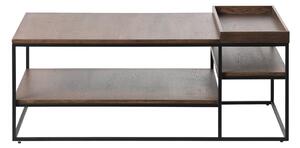 Tavolino marrone 70x120 cm Rivoli - Unique Furniture