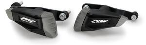 21238N Pro 2.0, paracolpi per telaio, neri, design aerodinamico