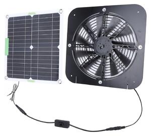 Ventilatore di aspirazione solare da 100 W, diametro di 13,5 pollici, per tetti e uso esterno