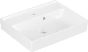 Villeroy & Boch Collaro lave-mains, 1 trou pour robinet, avec trop-plein, poli, 500x400mm, 43345GR1, 43345GR1