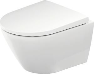 Duravit D-Neo WC suspendu Compact, chasse deau basse, 370x480x400mm, rimless, 2588092000, 2588092000