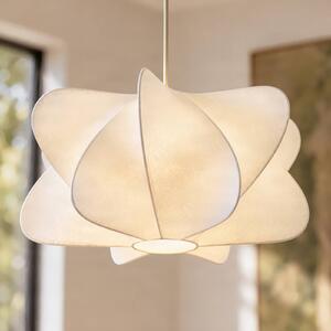 Lampada a sospensione Cliffort NOLA, dimmerabile, Bianco / Opale, Soggiorno / Sala da pranzo, Tessuto / Stoffa / Seta, Scandinavo, Lampada a sospensione