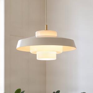 Lampada a sospensione Rico NOLA, Crema / Ambra, Soggiorno / Sala da pranzo, Metallo, Design, Lampada a sospensione