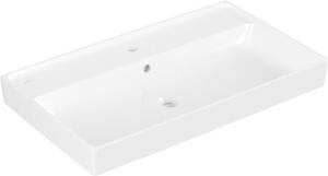 Villeroy & Boch Collaro lavabo pour armoire, 1 trou pour robinet, avec trop-plein, côté inférieur poncé, 800x465mm, 4A338G01, 4A338G01