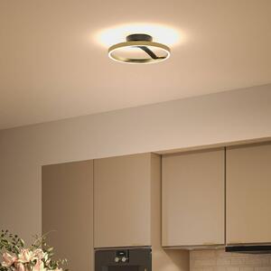 Paulmann Plafoniera soffitto Melira, dimmerabile, Nero, Soggiorno / Sala da pranzo, Metallo, Moderno, Plafoniera