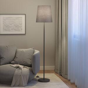 Paulmann Lampada da terra Stellan, Alluminio / Grigio / Zincato, Soggiorno / Sala da pranzo, Metallo, Moderno, Lampada da terra