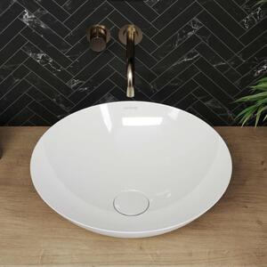Kaldewei AVELLINO, lavabo da appoggio, modello 3205, diametro 45 cm