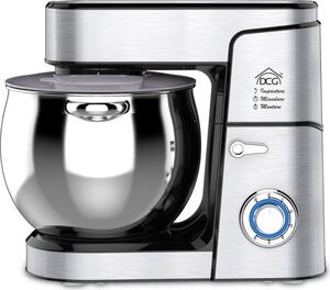 DCG Impastatrice Planetaria Capacit Ciotola 12 Litri Potenza 2000 Watt 6 Velocit + Funzione Pulse colore Acciaio Inox - KM1512