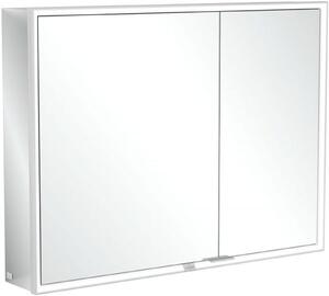 Villeroy & Boch My View Now Armoire de toilette apparente, 2 portes, avec éclairage, avec variateur à détecteur, 1000x750x168mm, A4551000, A4551000