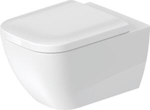 WC suspendu Duravit Happy D.2, à fond creux, sans bord, 540mm, avec fixation non apparente, 2222090000, 2222090000