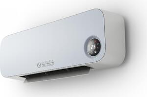 OLIMPIA SPLENDID Termoventilatore Ceramico a Parete Stufa elettrica 2000 Watt Caldobagno con Termostato Telecomando Wifi e Supporto vocale - 99264 