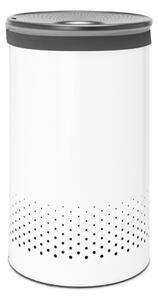 Cesto portabiancheria in metallo bianco 60 l - Brabantia