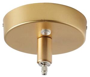 Carpyen LED a sospensione Rebound, marmo verde, ottone
