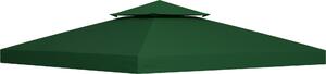 Fortuna Lai Tettoia sostitutiva 3x3 m grigio antracite in poliestere idrorepellente per gazebo in metallo e da giardino