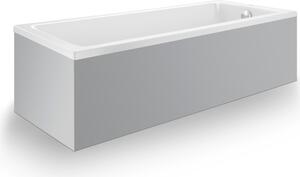 Duravit No.1 baignoire encastrée, rectangulaire, 1800x800mm, 1 pente de dossier, blanc, 700491000000000, 700491000000000