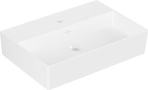 Villeroy & Boch Memento 2.0 lavabo mural, 1 trou pour robinet, sans trop-plein, poli, 600x420mm, 4A226LR1, 4A226LR1