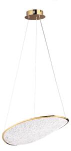 Lampada a sospensione LED EMPIRE dorata 17 W, luce calda 789 lm, acrilico, dimensioni: 220x47x33 cm, IP20, Maxlight