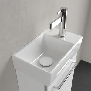 Villeroy & Boch Avento - Lavabo 360x220 mm, senza sfioratore, 1 foro per rubinetto a destra, CeramicPlus, bianco alpino 43003LR1