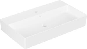 Villeroy & Boch Memento 2.0 lavabo mural, 1 trou pour robinet, sans trop-plein, poli, 800x470mm, 4A228LR1, 4A228LR1