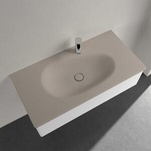 V&B mobile lavabo Antao 100x50cm, ek, 1 HL, hid. Troppopieno, mandorla C+