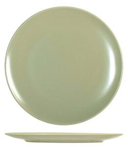 Set 6 piatti piani Denver in stoneware green 26 cm