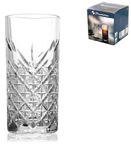 Set 4 bicchieri long drink Timeless in vetro cl 30