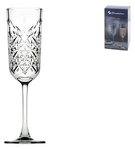 Set 4 calici Timeless flute in vetro trasparente cl 17