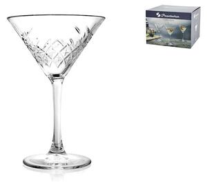 Set 4 coppe Martini Timeless in vetro cl 23