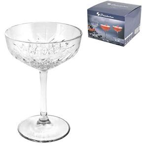 Set 4 coppe Champagne Timeless in vetro cl 27