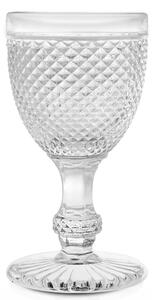 Confezione 6 calici vino Diamantato in vetro cl 20
