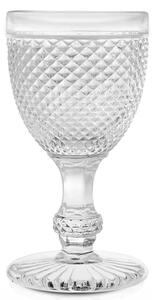 Confezione 6 calici acqua Diamantato in vetro cl 29