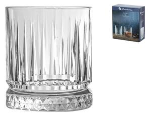 Confezione 4 bicchieri DOF whisky Elysia in vetro cl 35,5