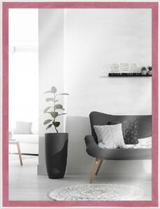 Specchio da parete in legno rosso MendeFrames H080 10x20 cm