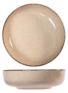 Set 6 coppette Pearl in porcellana colore avorio cm 15