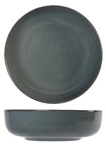 Set 6 coppette Pearl in porcellana colore azzurro cm 15