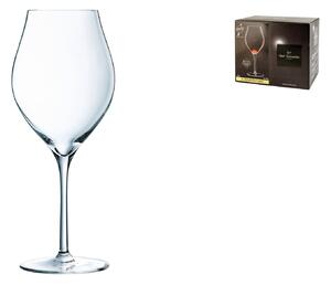 Set 6 calici Exaltation in vetro sonoro superiore trasparente cl 47