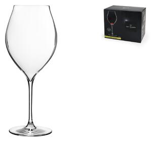 Set 6 calici Exaltation in vetro sonoro superiore trasparente cl 75