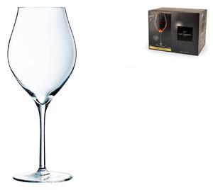 Set 6 calici Exaltation in vetro sonoro superiore trasparente cl 55