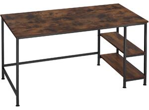 Tectake scrivania da computer cantone 120 x 60 x 75,5 cm