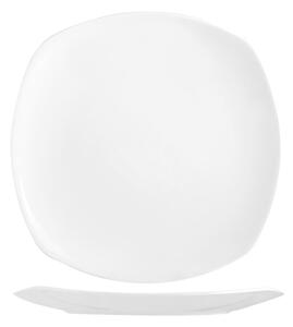 Piatto piano Quadro in bone china 26 cm