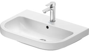 Duravit D-Code lavabo, avec trou pour robinet, avec trop-plein, 650x460x165mm, blanc brillant, 2398650000, 2398650000