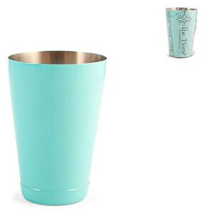 Shaker bilanciato The Bars in acciaio inox smaltato azzurro ml 600