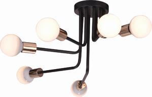 Candellux SPILL lampadario 36-56542 nero