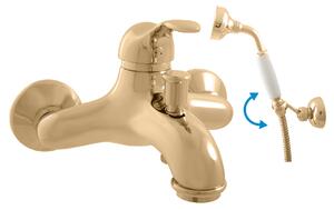 Slezák-RAV Miscelatore per vasca Slezák Rav L054.5/2 Colore: oro, Dimensioni: 150 mm