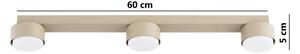 Brilagi - Faretto LED MONO 3xGX53/12W/230V beige
