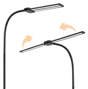 Lampada da terra a LED dimmerabile TEILO LED/14W/230V 3000/4000/6000K nera