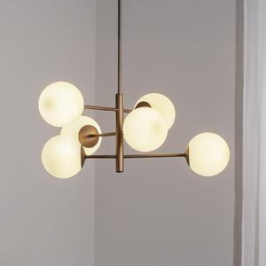 Lampada a sospensione in vetro Aurora Domiluce, dimmerabile, Marrone / Ruggine, Soggiorno / Sala da pranzo, Vetro, Lampada a sospensione