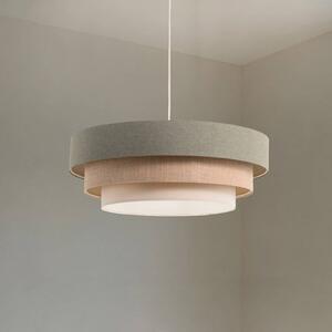 Lampada a sospensione Triniti Maco Design, dimmerabile, Verde, Soggiorno / Sala da pranzo, Tessuto / Stoffa / Seta, Lampada a sospensione
