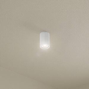 Plafoniera soffitto Karbon SOLLUX LIGHTING, dimmerabile, Bianco / Opale, Soggiorno / Sala da pranzo, Alluminio, Moderno, Plafoniera